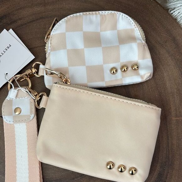 Pretty Simple Dolly Dual Pouch Wristlet - Picture 3 of 3